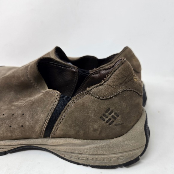 Columbia Mens Techlite Brown Suede Slip On Loafer Outdoor Shoes BM2432-231 Sz 13 main image 9